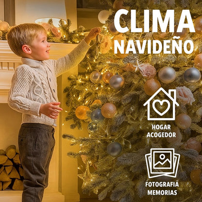 🔥Nueva Luz Mágica Premium Navideña - Comprá 1 y Recibí 4 Rollos de 15 m Con 800 Leds ¡Oferta Black Friday!