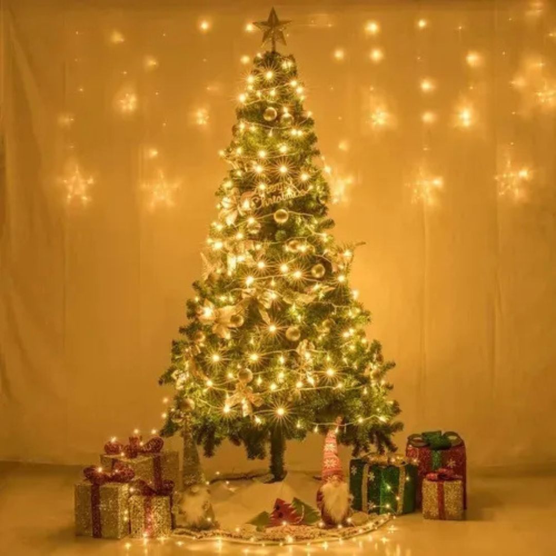 🔥Nueva Luz Mágica Premium Navideña - Comprá 1 y Recibí 4 Rollos de 15 m Con 800 Leds ¡Oferta Black Friday!